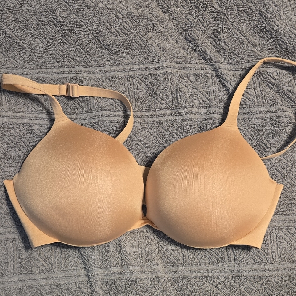 SKIMS Tan Seamless T-Shirt Bra